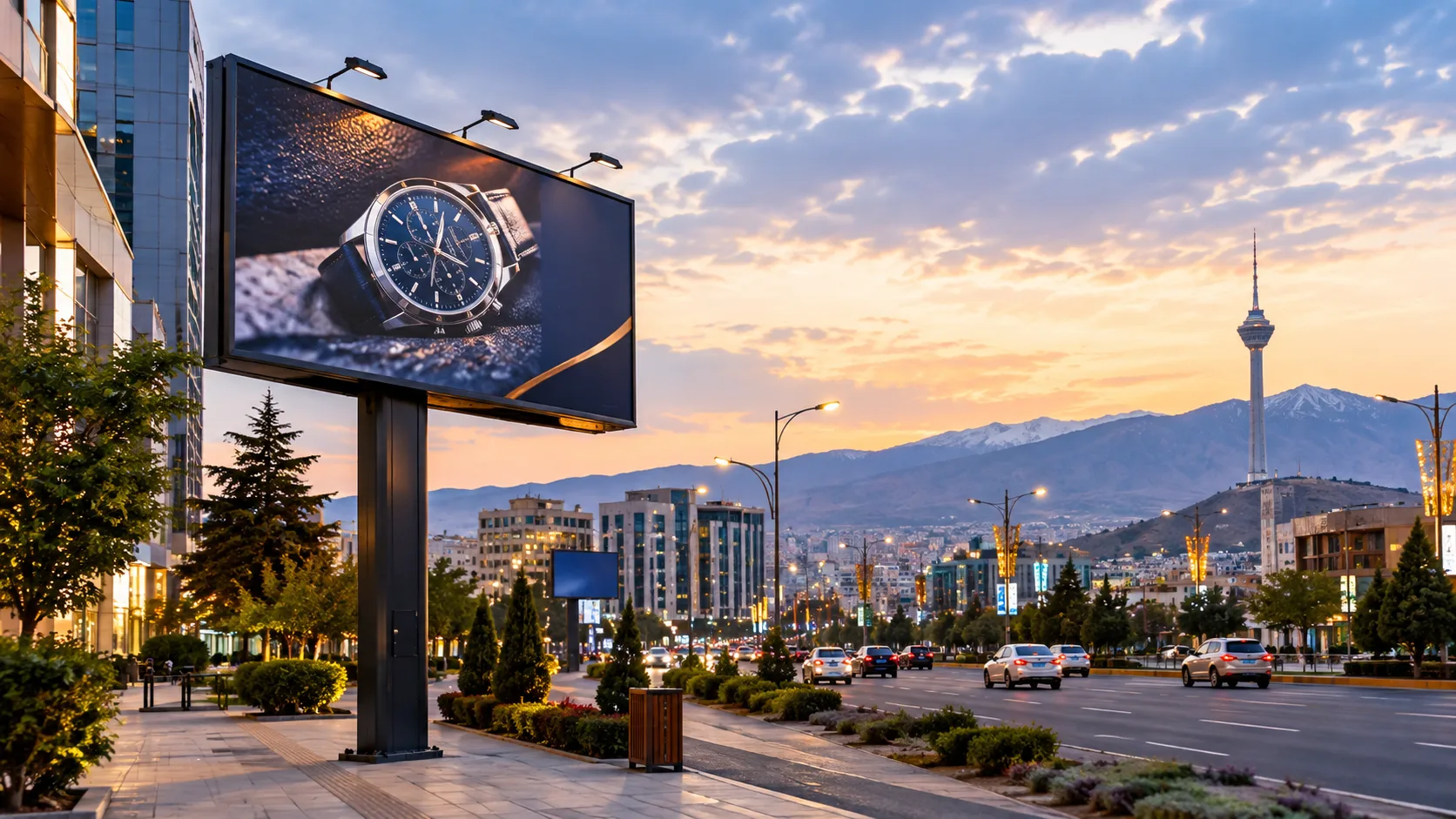 تاثیر متقابل دکوراسیون شهری و بیلبورد تبلیغاتی بر پرستیژ برند
