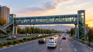 انتخاب پل عابر بر اساس حجم تردد؛ چه شاخصهایی مهم هستند؟