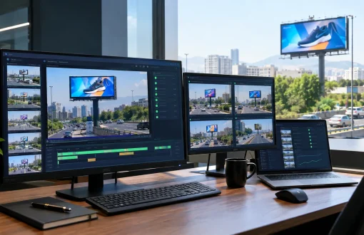 نرم افزارهای مانیتورینگ اکران پس از نحوه رزرو بیلبورد تبلیغاتی