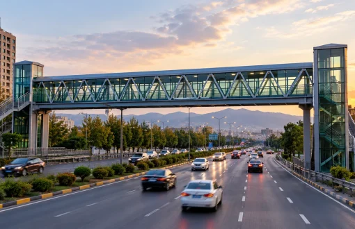 انتخاب پل عابر بر اساس حجم تردد؛ چه شاخصهایی مهم هستند؟