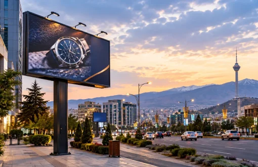 تاثیر متقابل دکوراسیون شهری و بیلبورد تبلیغاتی بر پرستیژ برند